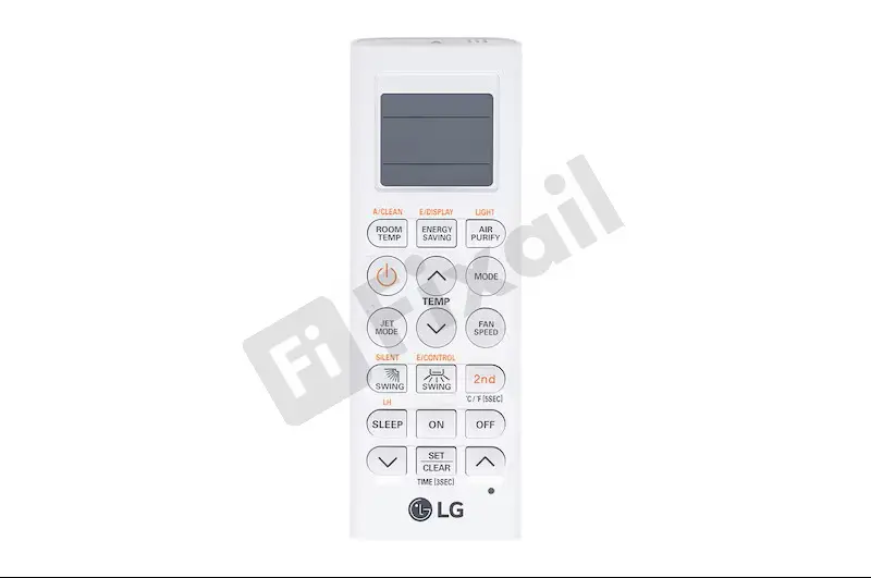 LG Air Conditioner Wall Air Conditioner Remote Controller (include Holder)